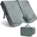 Cushy Tushy Premium Foldable Wheelchair Cushion - for Relief of Lower Back, Sciatic, Butt and Tailbone Pain - for Home & Office Use, Perfect for Travel or Driving - Gray Coccyx Seat Cushion by CushyTushy
