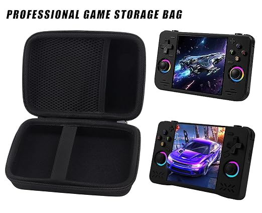 WAIYUCN Hard Carrying Case Compatible with RF40H/Upgraded XF40H Handheld Game Console Case (Black) - Image 2