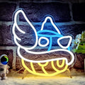 Blue Shell Neon Sign Gaming Neon Sign from Game Room Decor Dimmable Blue Shell Neon Game Decor Lights up Sign for Kids Man Cave Wall Gamer Gifts for Boys Kids by OvoNinn