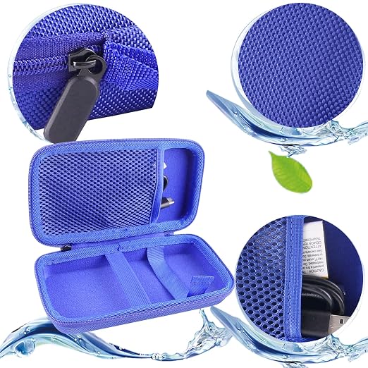 WERJIA Hard Carrying Case Compatible with Retroid Pocket Mini V2/RG405M Retro Handheld Game Console (For RG405M blue) - Image 4
