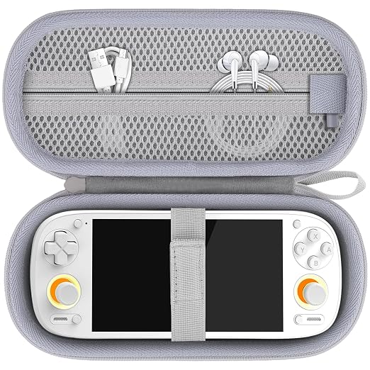 khanka Case for Anbernic RG VITA Pro/Retroid Pocket 6/5 Console,White by khanka