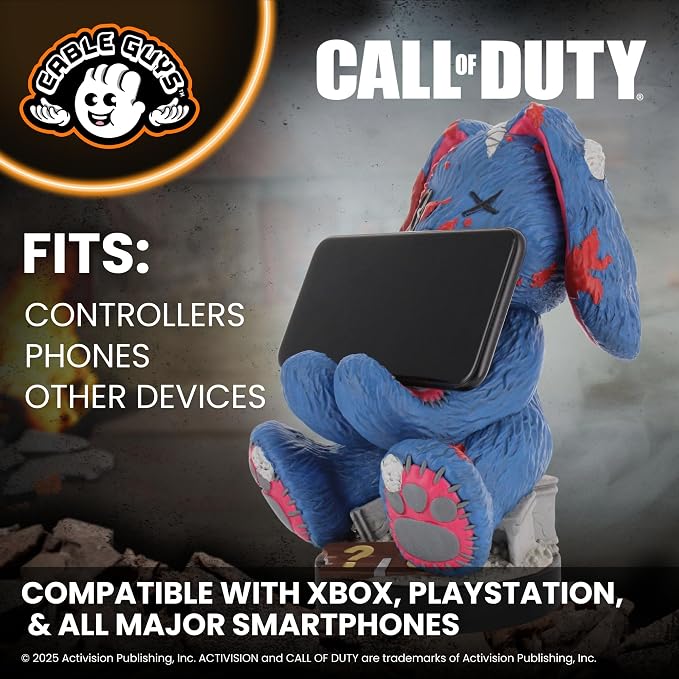 Cable Guys Call of Duty Mr Peeks Controller Holder & Phone Stand - Gaming Setup Accessories for Desk and Game Room, Controller Stand Compatible with Xbox, PlayStation & Most Standard Game Controllers - Image 5