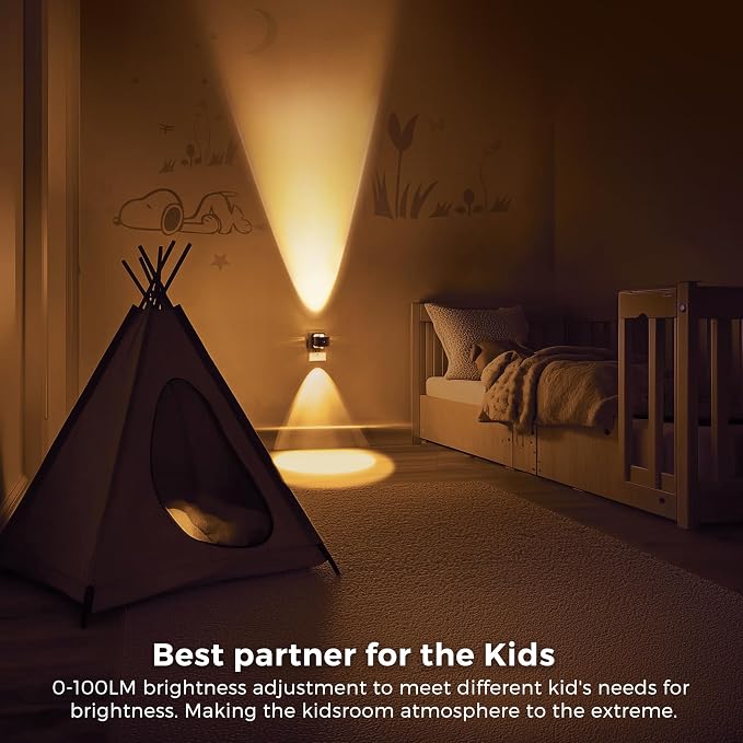 L LOHAS LED Night Light, Night Lights Plug into Wall, Projector Nightlight - Image 6