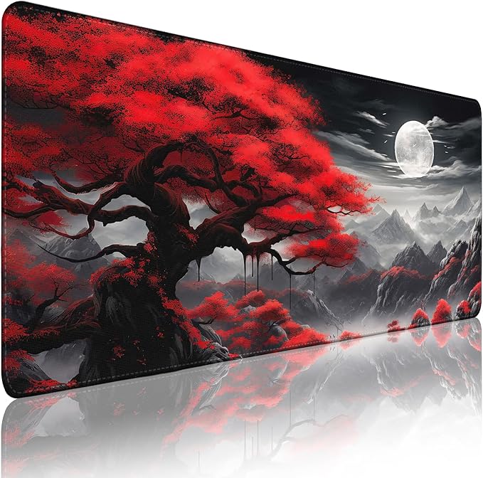 Gaming Mouse Pad - Desk Mat for Keyboard and Mouse - Anime Mousepad Desk Pad with Non-Slip Base, Japanese Large Mouse Pad for Office, Desktop Protection Decoration and Daily Use by Unknown