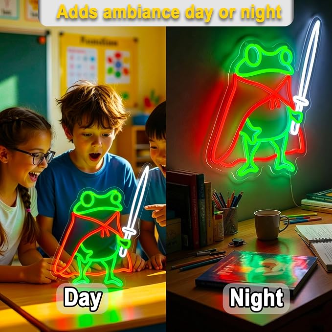 Frog Neon Lights Signs Neon Sign Led Sign Light for Wall Decor - Image 6