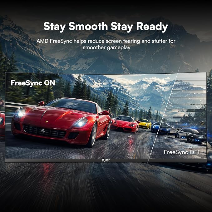 34 Inch Ultrawide Curved Gaming Monitor, 180Hz, Height Adjustable | WQHD 3440x1440, 1500R, 4000:1, 127% sRGB, FreeSync, 16.7M, Curvature & 178° Viewing Angle, Base for Computer, Business - Image 4