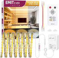 EMITEVER COB Strip Light Kit Tunable White 2700K-6500K,16.4ft 3040LEDs by EMITEVER