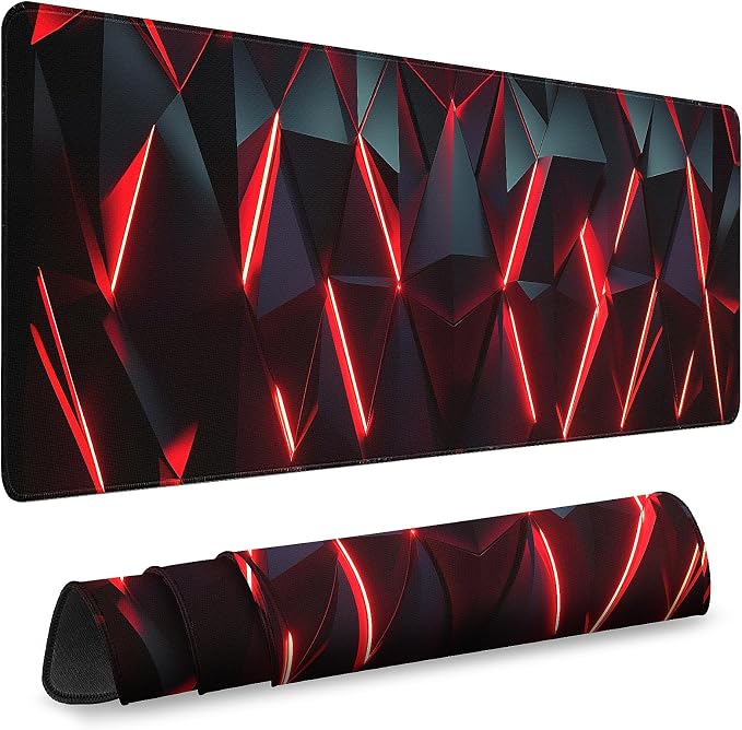 Mouse Pad Gaming - Desk Mat for Keyboard and Mouse - Large Mouse Pads for Desk, Gaming Mousepad with Non-Slip Base, Desks Pad (31.5" X 11.8") for Game, Office and Home by Unknown