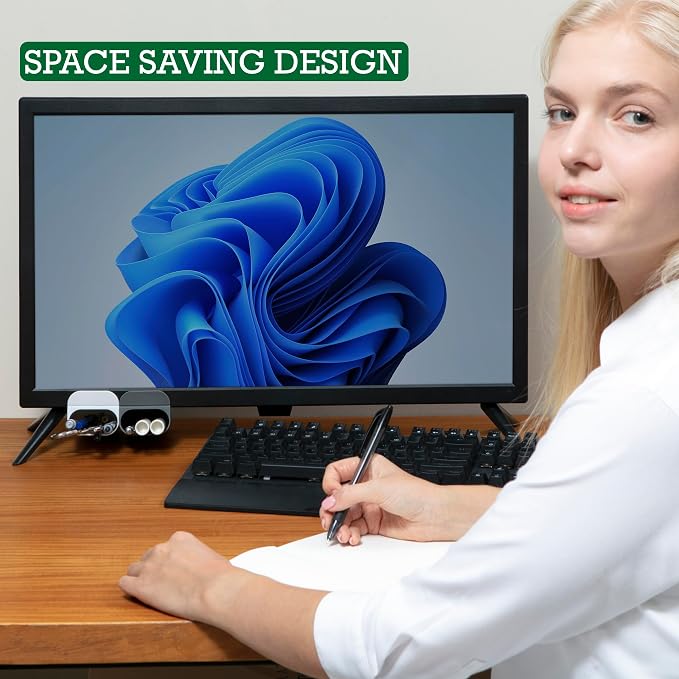2 Pack Deskside Pen Holder - Optimize Your Space with Our Attachable Pencil Holder for Desk - Desk Pen Holder with Self-Adhesive and Rotatable Attacher - Image 7