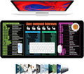 Galdas Gaming Mouse Pad XXL XL Large Long Extended Big Mousepad Non-Slip Rubber Keyboard Mouse Pad with Stitched Edges for Laptop Home Office (31.5x11.8x0.08 Inch) -Notes by Galdas