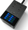SABRENT VOLTIK Charging Station, 252W 8-Port USB C and USB A, LCD Display by SABRENT