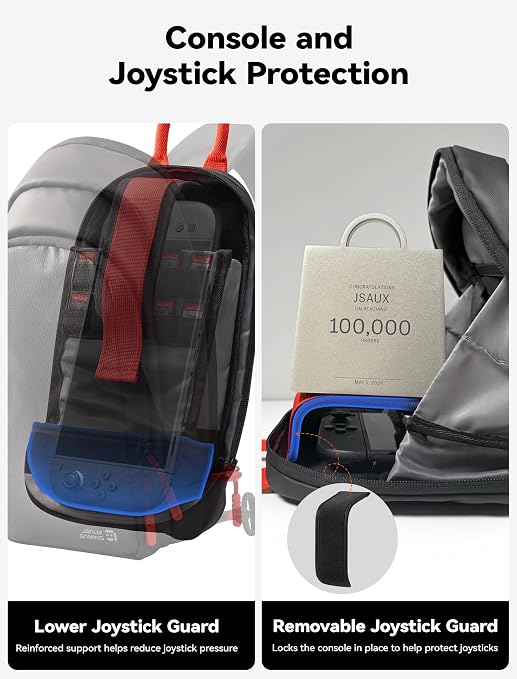 JSAUX Sling Bag for Switch 2, Steam Deck and ROG Xbox Ally X - Image 4