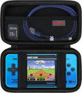 Elonbo Carrying Case for WELLST·G/TaddToy/Beijue/FAMILY POCKET/CCTU/X-JOYKIDS/GREENCREEK/Beico/KAVOYI/GuaiyeyeAP/TEBIYOU Handheld Game Console, Portable Electronic Gaming Player Bag, Black by Elonbo