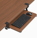 BONTEC Under Desk Keyboard Tray, Pull-Out Keyboard & Mouse Platform by BONTEC