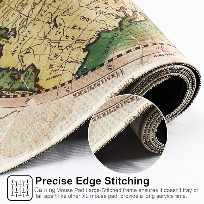 Professional Gaming Mouse Pad XXL & Computer Large Mouse Pad Table Mat(35.4x15.7x0.1IN, Ball) - Image 5