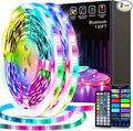 Tenmiro Led Strip Lights 130ft (2 Rolls of 65ft) Smart Light Strips with App Control RGB Led Lights for Bedroom，Music Sync Color Changing Lights for Room Party by Tenmiro