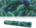 XXL Gaming Mouse Pad 35.4x15.7 Professional Large Mouse Pad & Computer Game Mouse Mat-90x40 Greenleaf by Cmhoo