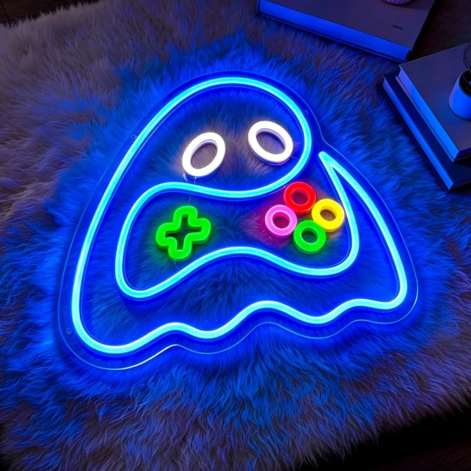 Ghost Neon Lights Signs Neon Sign Led Sign Light for Wall Decor - Image 2