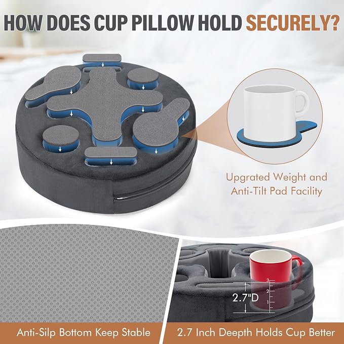 INNO STAGE Couch Cup Holder Pillow - Image 3