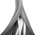 6.6ft - 1 inch Grey Cable Sleeve by ZhiYo