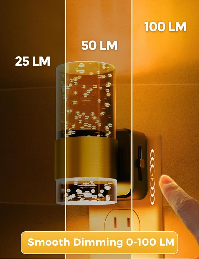 L LOHAS LED Night Light, Modern Night Lights Plug into Wall - Image 3