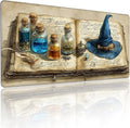 Large Gaming Mouse Pad, Wizard Spellbook Design, 35.4 x 15.7 Inches, Extended Desk Mat by YUANSM