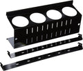 Wall Control Pegboard Spray Can Holder Bracket and Aerosol Can Organizer Pegboard and Slotted Tool Board - Black by Wall+Control