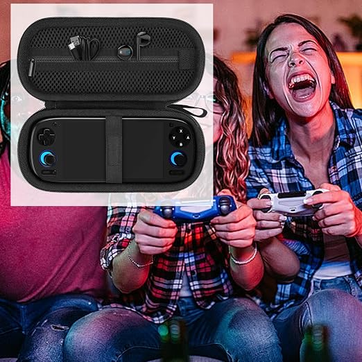 khanka Case for Anbernic RG VITA Pro/Retroid Pocket 6/5 Console,Black - Image 9