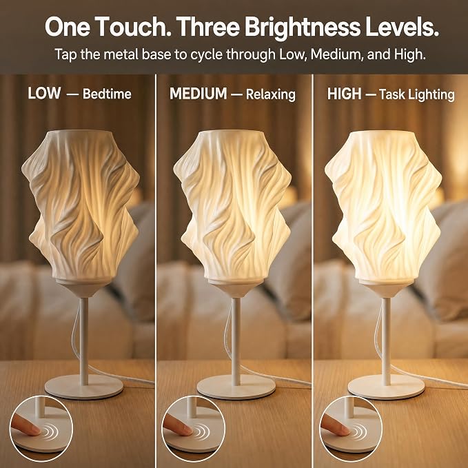 Bedside Table Lamp for Bedroom - Image 2