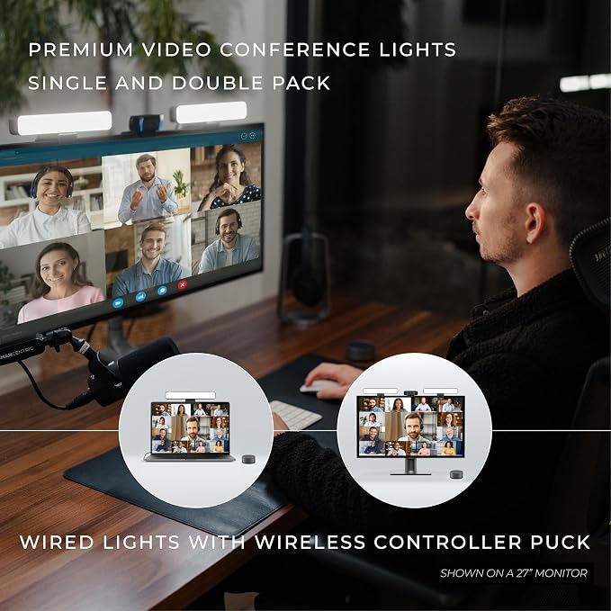 HumanCentric Premium Video Conference Lighting for Video Calls, Zoom - Image 2