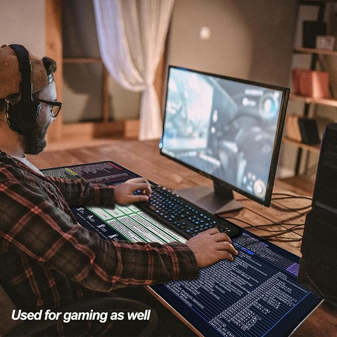 XXL Gaming Mouse Pad 35.4x15.7 Professional Large Mouse Pad & Computer Game Mouse Mat-90x40 Excelnew - Image 6