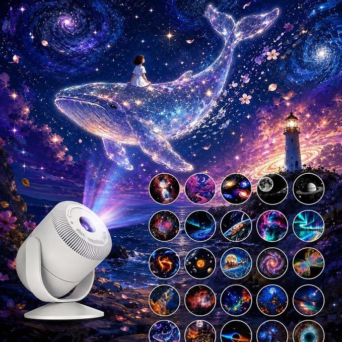 Galaxy Star Projector Northern Night Lights for Bedroom Decor Gifts by Unknown