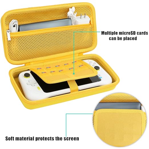 Aenllosi Hard Case for Logitech G Cloud Gaming Handheld, Yellow - Image 5