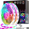 REEMEER 130ft Led Lights for Bedroom, APP Control Music Sync Color Changing Led Lights, Led Strip Lights with Remote for Room, Kitchen Party,Home Decoration by ReemeerLEDStripLights