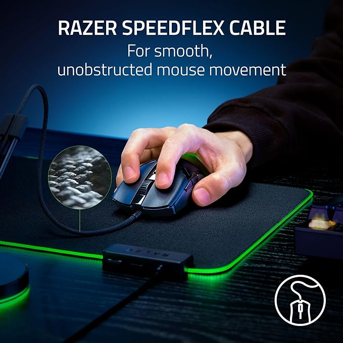 Razer Cobra Wired Gaming Mouse, Gen-3 Optical Switches, 58g, Black - Image 6