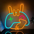 Gamer Neon Sign, Gaming Neon Signs Gamepad LED Light, LED Wall Sign, Neon Sign for Wall for Game Room Decor, Boys Bedroom Wall Decor, Cool Gamer Gifts for Teens, Best Gamer Gifts for Teenage Boys by Unknown