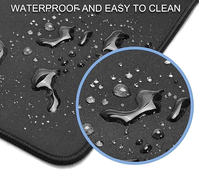 Large Gaming Mouse Pad, XXL Extended Keyboard Mouse Mat with Stitched Edges | Big MousePad 31.5" x 15.7" Non-Slip Waterproof Rubber Base Office Computer Long Mousepad for Work, Game, Office, Home - Image 5