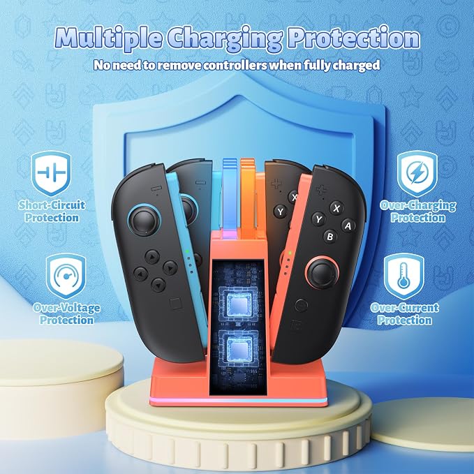 FASTSNAIL Switch 2 Controller Charger Dock for Nintendo Switch 2 for JoyCon - Image 7