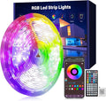 Ledagic Led Lights for Bedroom 50ft (1 Roll), RGB Led Lights Music Sync by Ledagic
