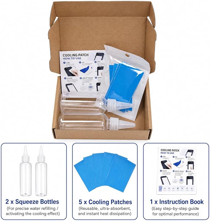 Refillable Evaporative Cooling Patches for Phones - Image 5