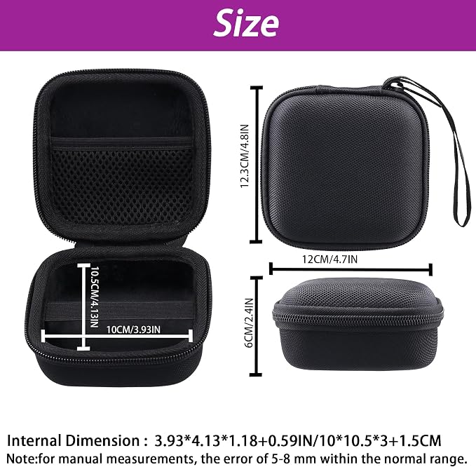 Khanka Hard Case for Anbernic RG Rotate/RG34XXSP/RG35XXSP Retro,Black - Image 4