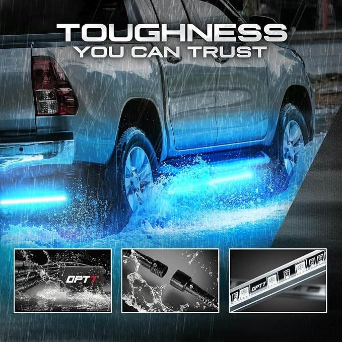 OPT7 Aura RGB Aluminum Truck Underglow Kit with Remote Control - Image 2