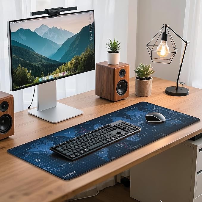 Mouse Pad Gaming - Desk Mat for Keyboard and Mouse - Large Mouse Pads for Desk, Gaming Mousepad with Non-Slip Base, Desks Pad (31.5" X 11.8") for Game, Office and Home - Image 7