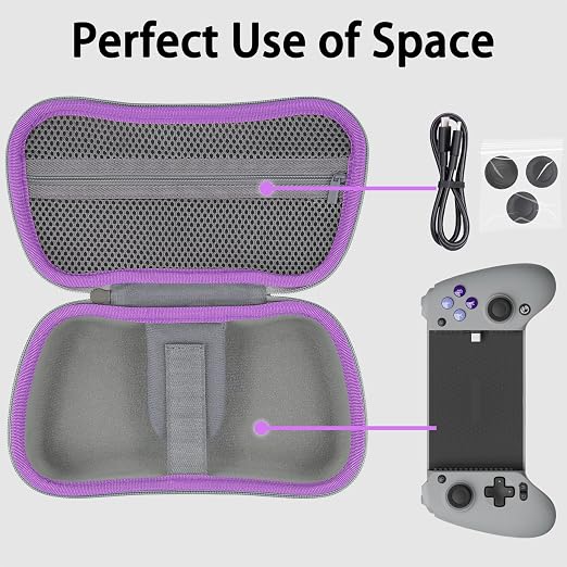 Aenllosi Hard Case for GameSir G8 Galileo Mobile Gaming Controller, Gray - Image 2
