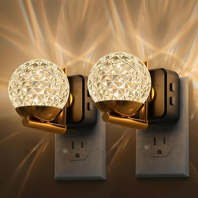 L LOHAS LED Night Lights Plug Into Wall 2 Pack, Dusk to Dawn Sensor - Image 8