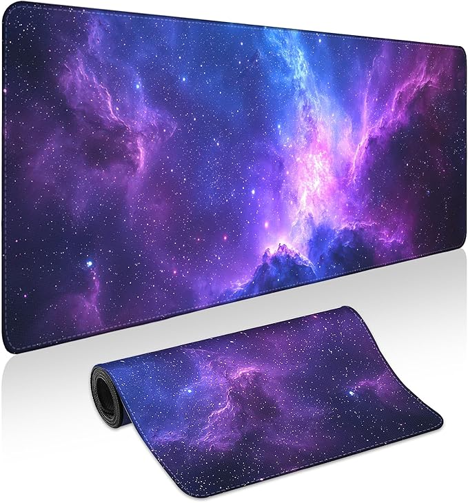 Mouse Pad Gaming - Desk Mat for Keyboard and Mouse - Large Mouse Pads for Desk, Gaming Mousepad with Non-Slip Base, Desks Pad (31.5" X 11.8") for Game, Office and Home by Unknown