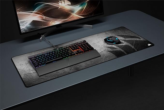 Corsair MM350 PRO Extended XL Premium Spill-Proof Cloth Gaming Mouse Pad – 36.6” Width x 15.7” Height Surface – Black/Gray (Pack of 10) - Image 9