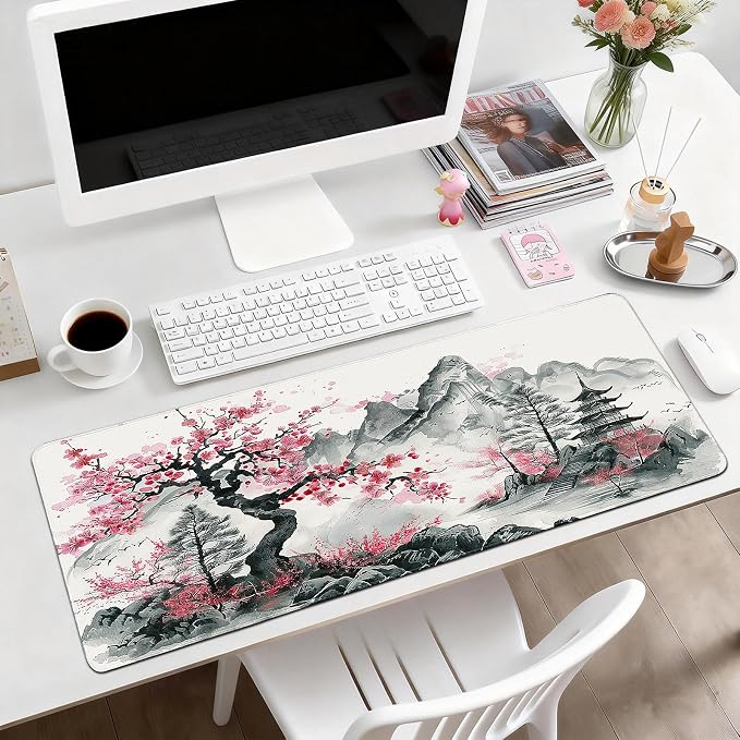 Gaming Mouse Pad, Desk Mat for Keyboard and Mouse, Large Mouse Pad for Desk, Computer Mousepad - Image 5