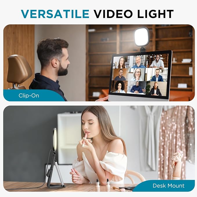InnoGear Ring Light with Stand for Desk Computer Selfie 120 LED 50 Modes - Image 6