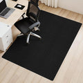Sycoodeal Office Chair Mat for Hardwood Floor,Slip Resistant Floor Mat for Rolling Chairs,Easy to Clean,Large Floor Protector Office Computer Gaming Chair,Black(36"x48") by SYCOODEAL